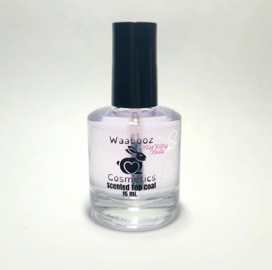 MissKittyNails® Top Coat Lacquer WITH INFUSED SCENTED FRAGRANCE 15ml